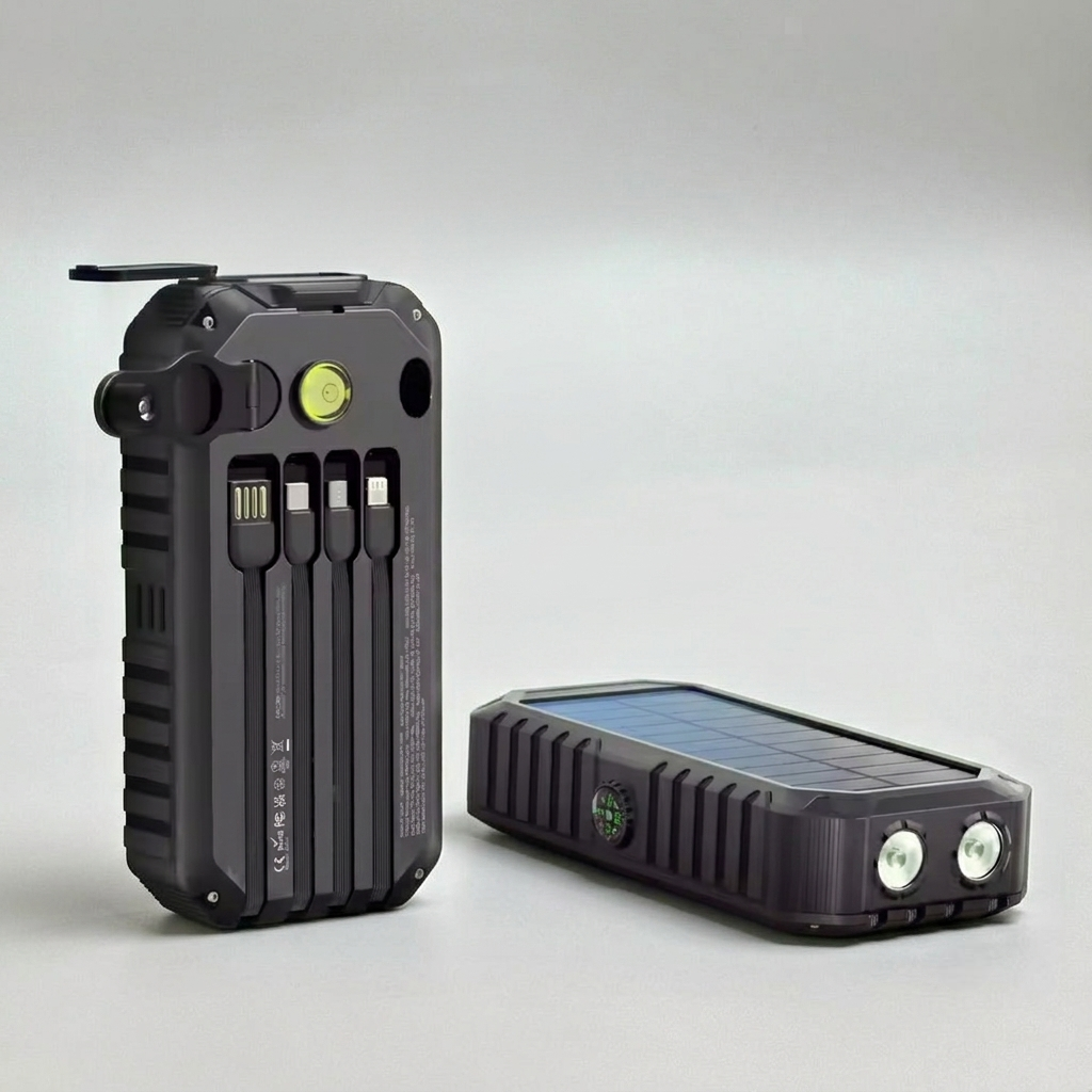 PowyMate Emergency Solar Power Bank