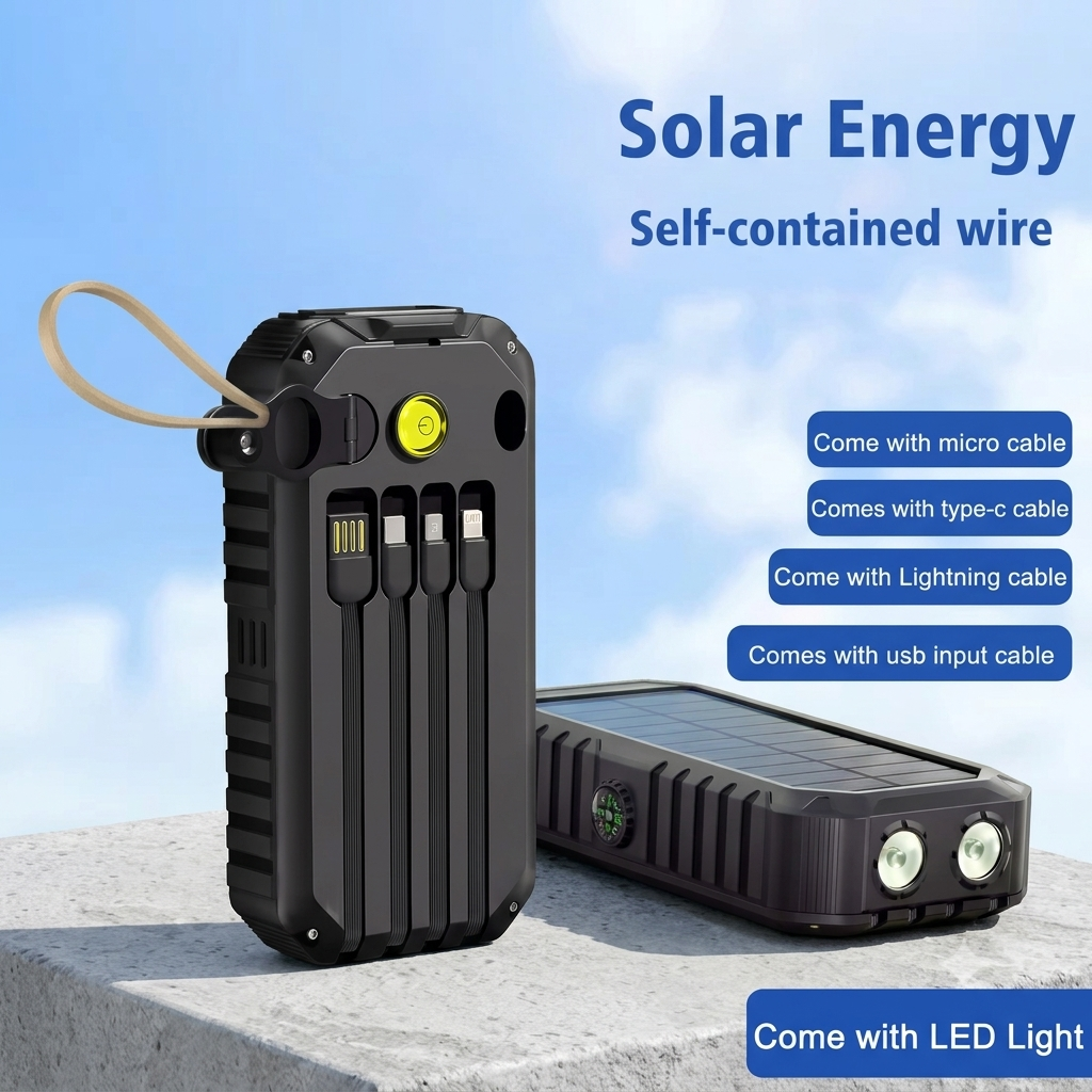PowyMate Emergency Solar Power Bank