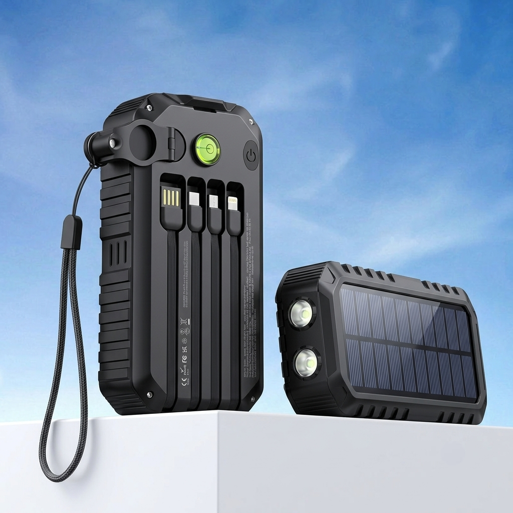 PowyMate Emergency Solar Power Bank